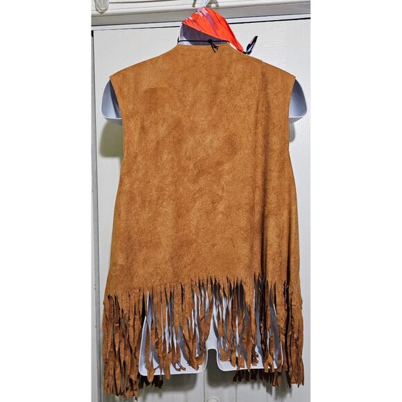 Hippie Costume Groovy 60s 70s Sunglasses Vest Hippy Wig Psychedelic Headband Men - Picture 6 of 7